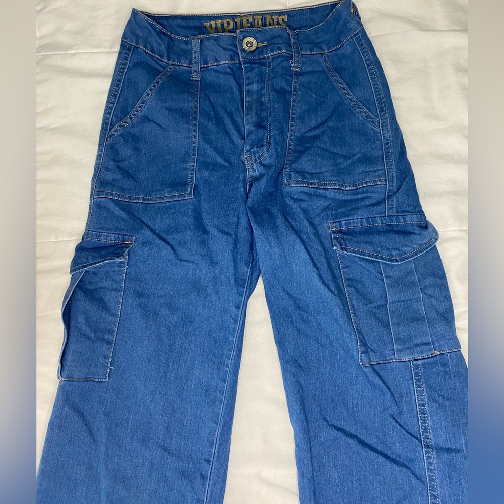Skinny high rise jeans